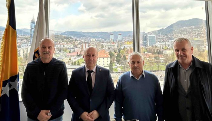 Federalni ministar Lokmić održao sastanak sa predstavnicima JOB “Unija veterana” BiH