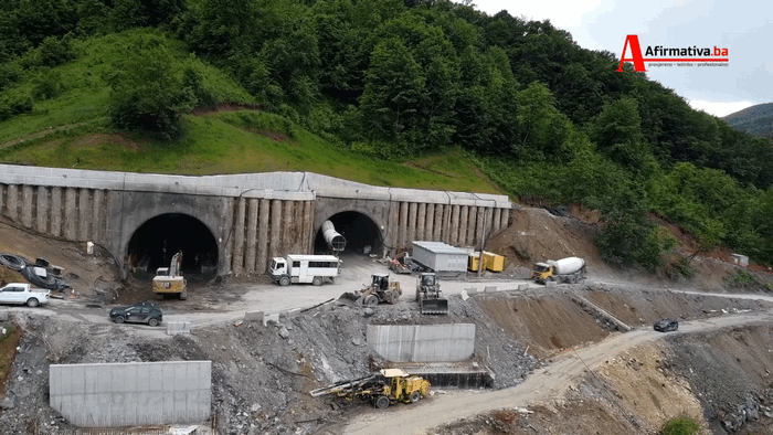 SKORO 100 MILIONA EURA ZA PODDIONICE MEDAKOVO – OZIMICE I TUNEL KVANJ - BUNA