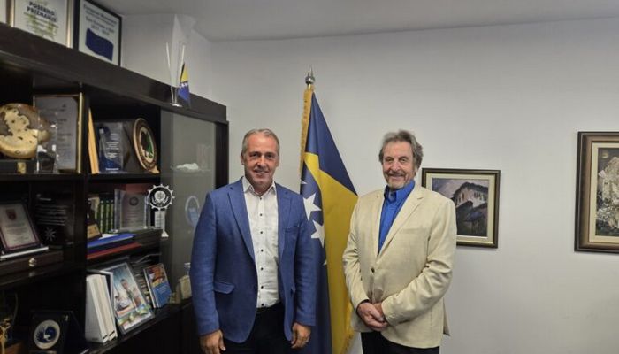 ERROL MUSK NA RADNOM  SASTANKU U PRIVREDNOJ KOMORI FEDERACIJE BOSNE I HERCEGOVINE