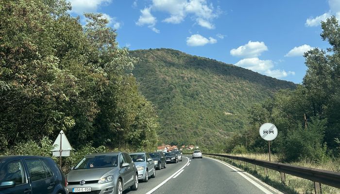 VELIKE GUŽVE NA MAGISTALNOJ CESTI SARAJEVO-MOSTAR, KOLONA DUGA OKO 10 KILOMETARA