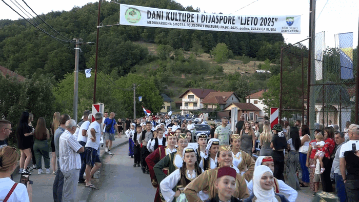 DOBOJ ISTOK: PETI „DANI KULTURE I DIJASPORE 2025“ ODRŽANI U LUKAVICI RIJECI
