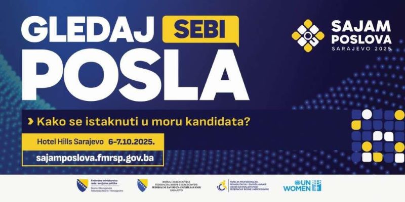 SAJAM POSLOVA „GLEDAJ SEBI POSLA“ VIŠE ŠANSI ZA ZAPOŠLJAVANJE I INKLUZIJU