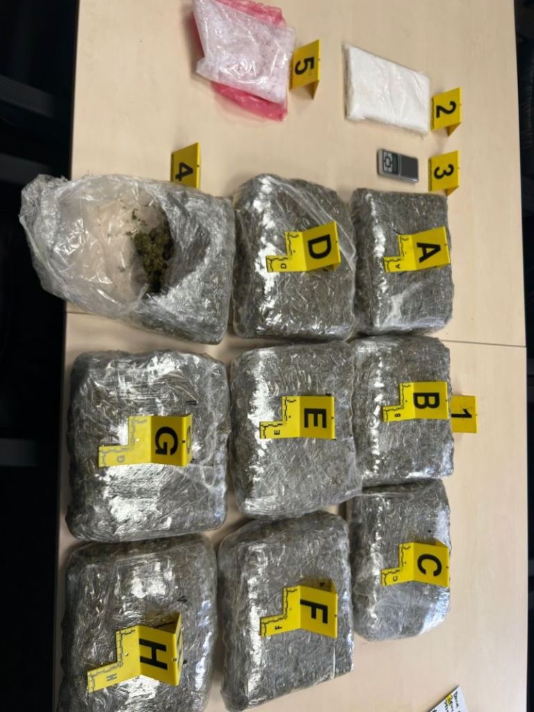 MUP ZDK: ZAPLIJENJENO VIŠE OD 10 KG DROGE