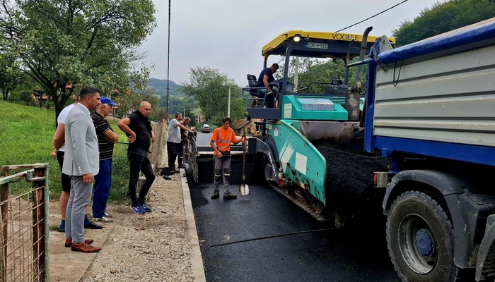 MINISTAR ADNAN ŠABANI OBIŠAO RADOVE: CESTE ČAJDRAŠ-OVNAK OD VELIKOG ZNAČAJA ZA ZENICU I ZDK