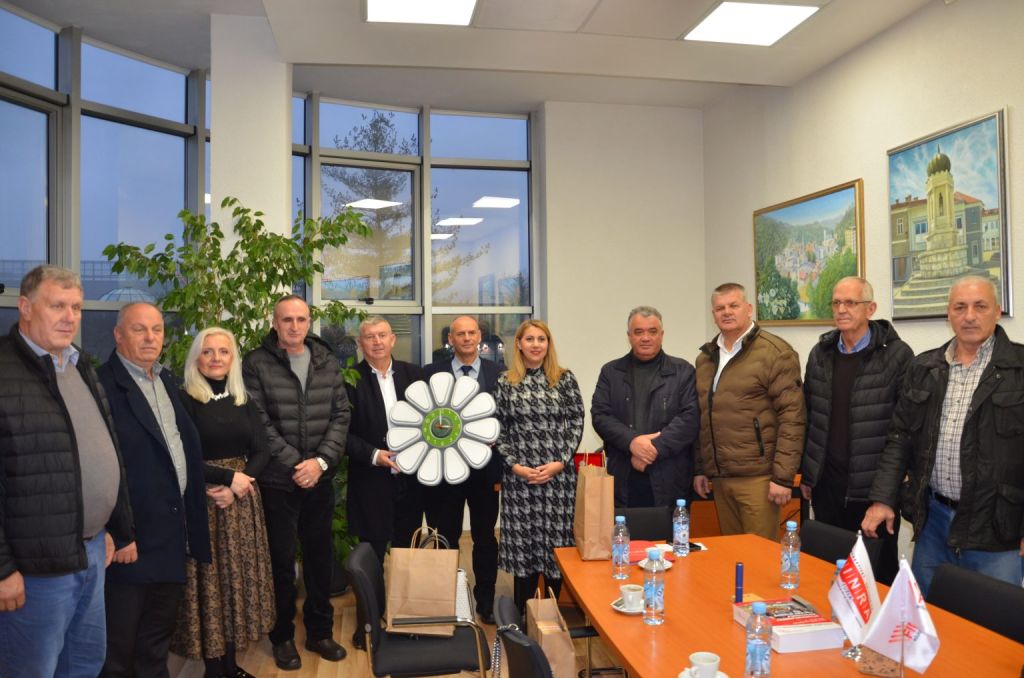 Predstavnici boračkih organizacija TK u posjeti Univerzitetu FINRA Tuzla
