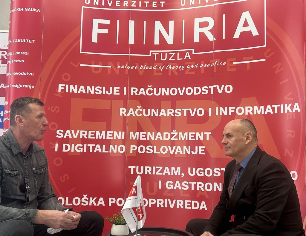 PODCAST: PROF.DR. ISMET KALIĆ, PREDSJEDNIK UPRAVE UNIVERZITETA FINRA TUZLA