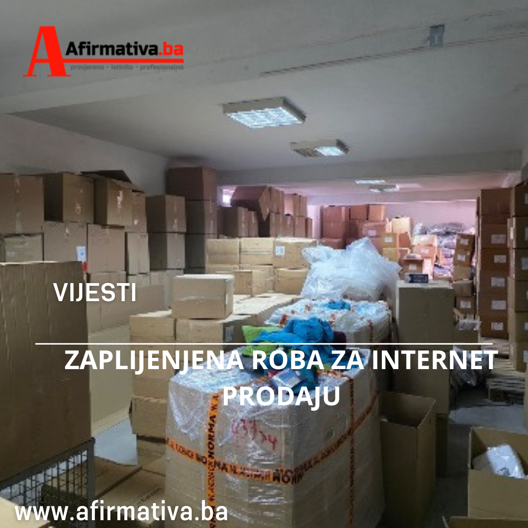 ZAPLIJENJENA ROBA ZA INTERNET PRODAJU