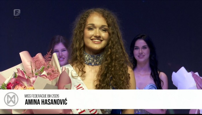 AMINA HASANOVIĆ JE MISS FEDERACIJE BIH ZA 2026. GODINU
