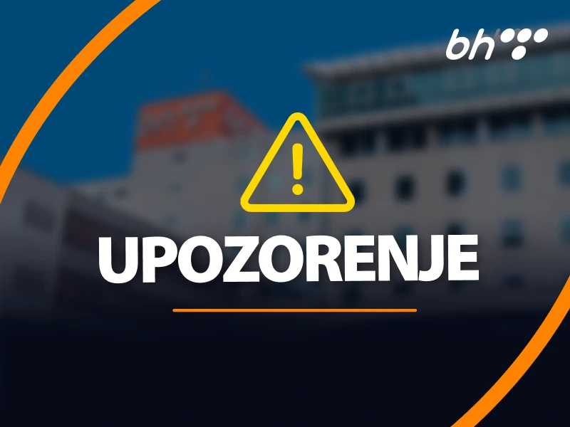 OBAVIJEST I UPOZORENJE ZA KORISNIKE