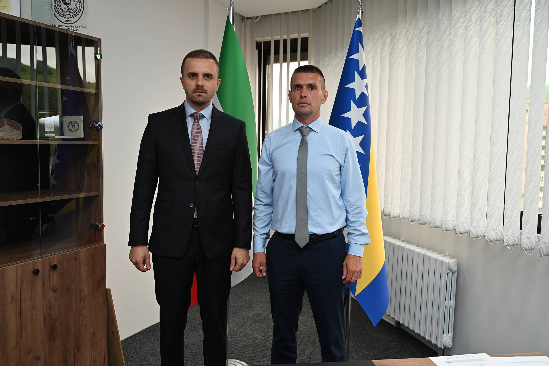 Novoizabrani direktor Kantonalne uprave za šumarstvo položio svečanu izjavu pred ministrom Ċajićem