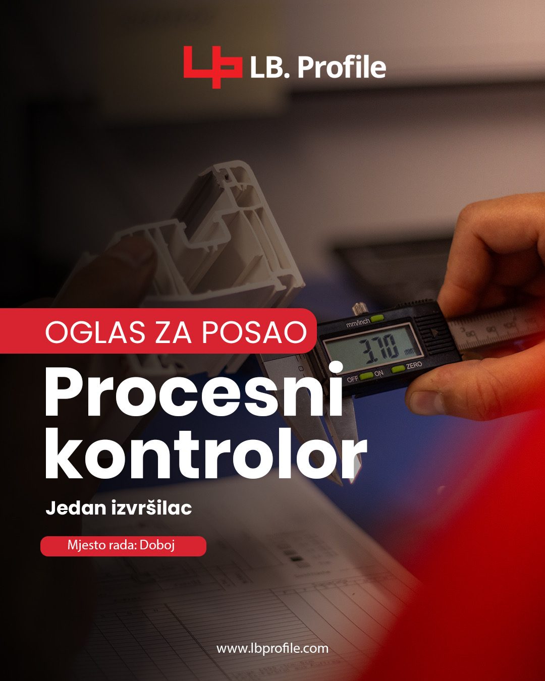 LB Profile BH d.o.o. Tešanj, proizvođač PVC profila i članicaHIFA-OIL grupacije, širi proizvodne kapacitete u svojojpodružnici u Doboju
