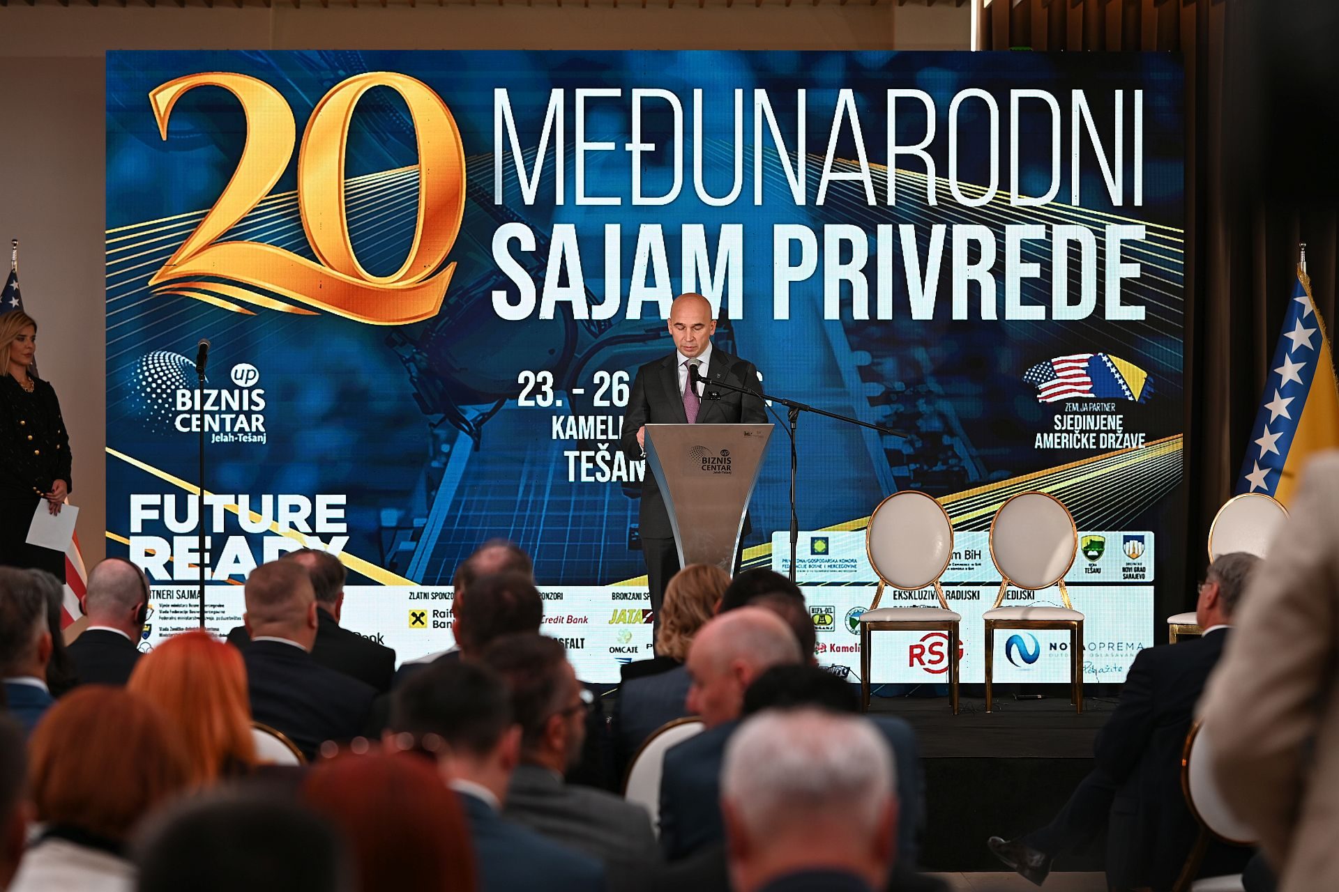 Premijer Pivić na jubilarnom Sajmu privrede u Tešnju: ZDK je kičma  privrede Bosne i Hercegovine