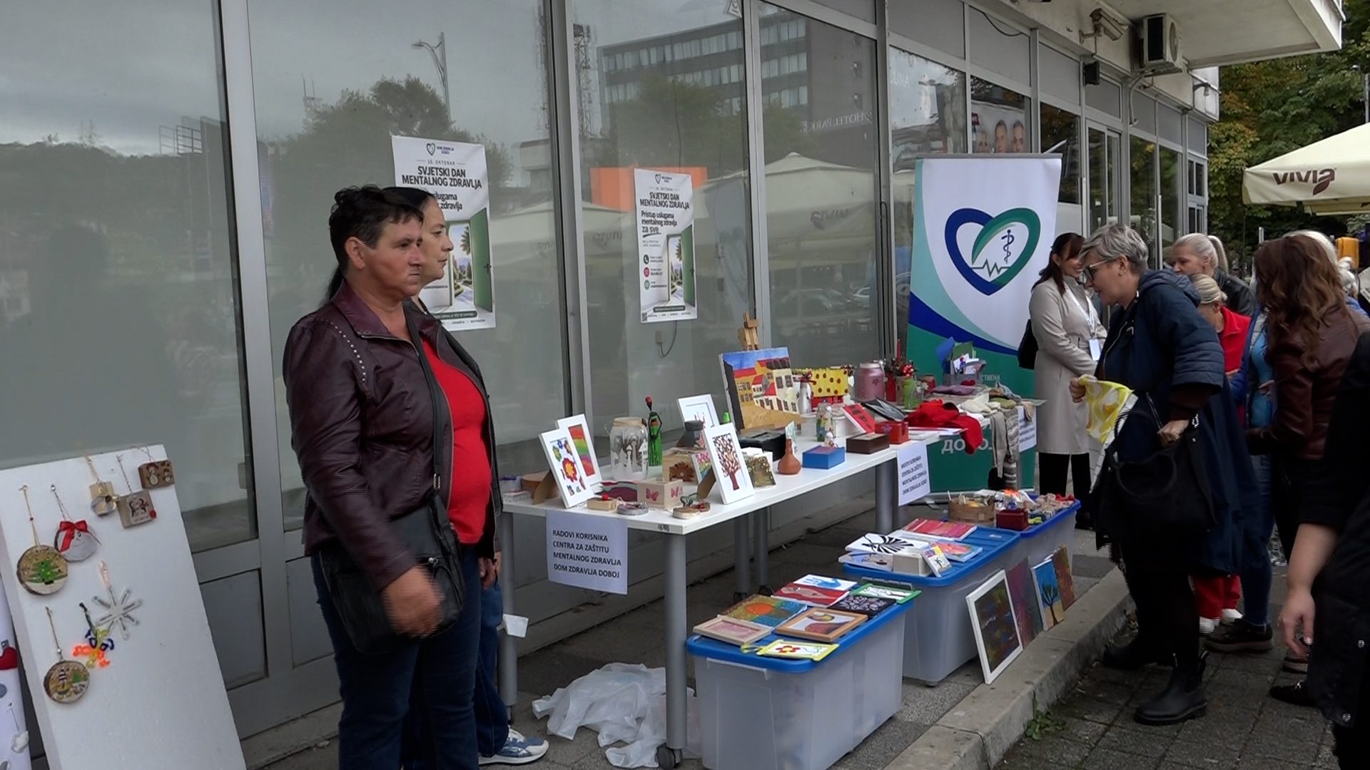 DOBOJ: SVJETSKI DAN MENTALNOG ZDRAVLJA-BAZAR RUKOTVORINA KORISNIKA CMZ