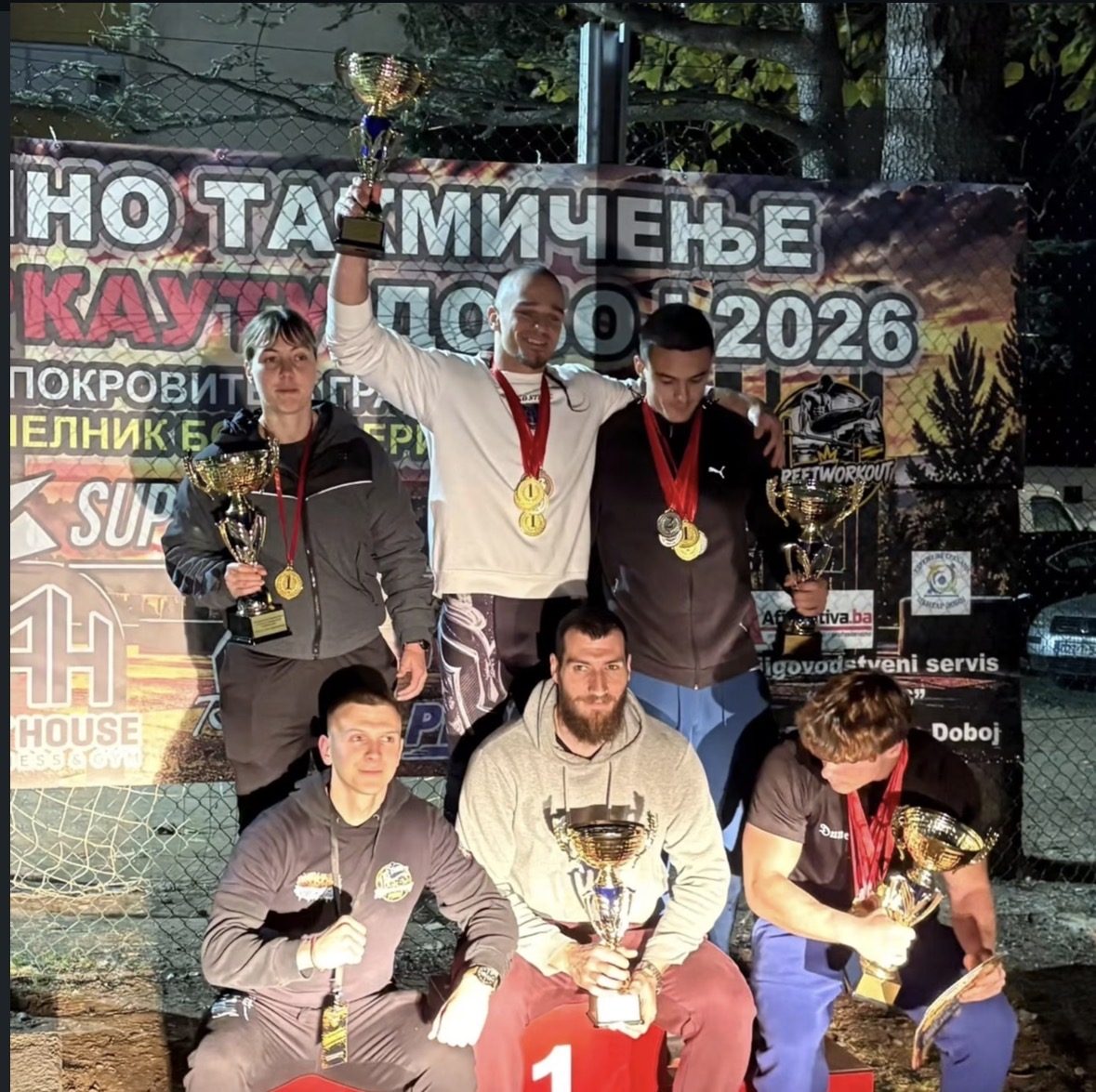 DOBOJ OKUPIO 50 TAKMIČARA NA PRVOM REGIONALNOM STREET WORKOUT TAKMIČENJU