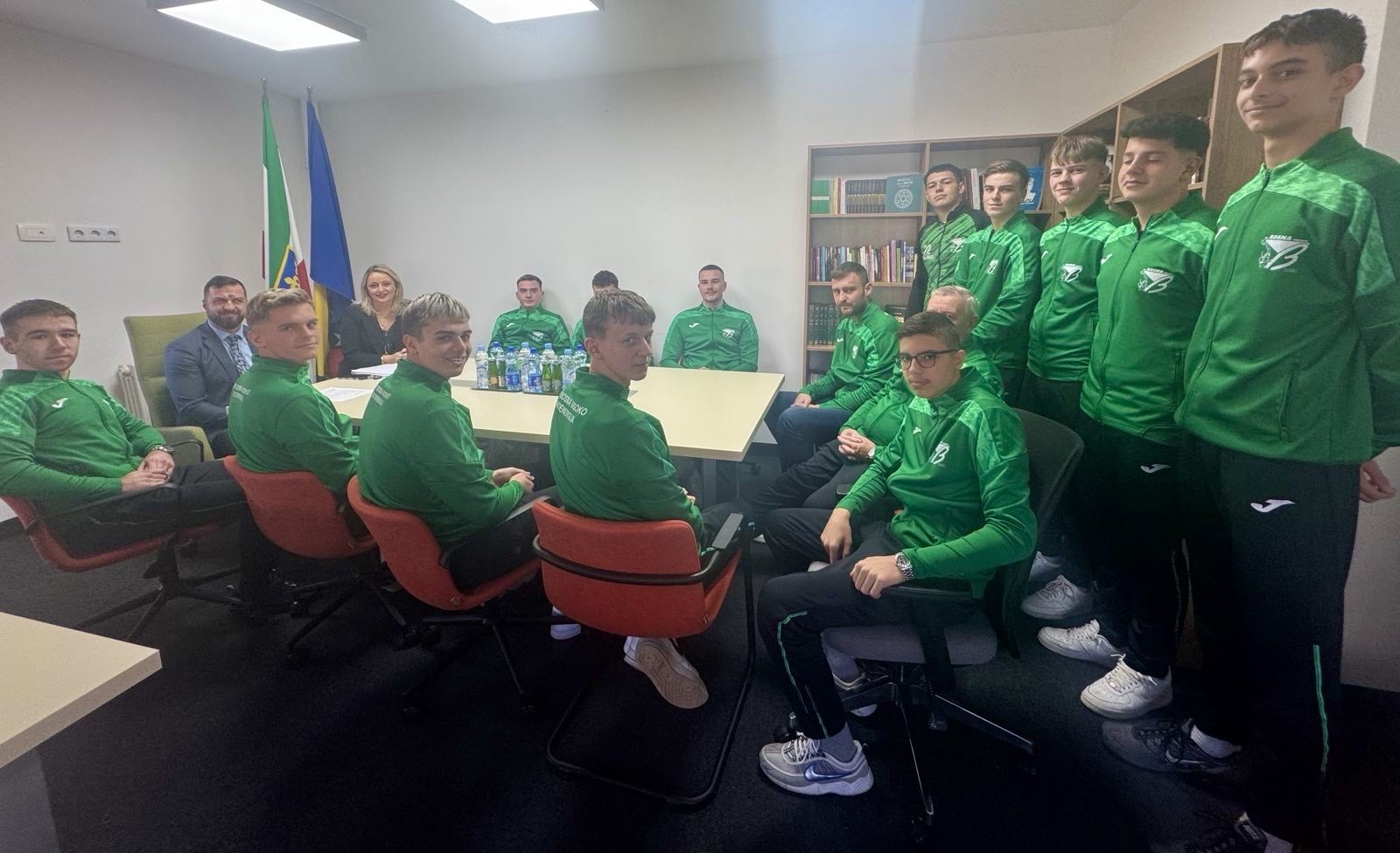Ministar Mušija upriličio prijem za mlade rukometaše Bosne iz Visokog, viceprvake BiH