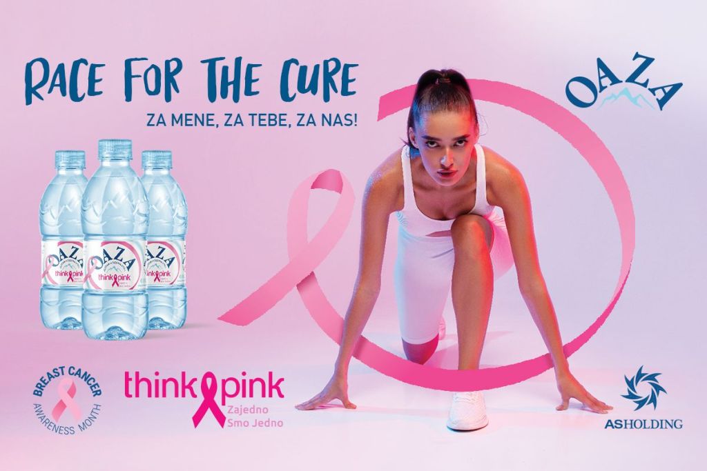 Voda Oaza ohrabruje žene u borbi protiv raka dojke