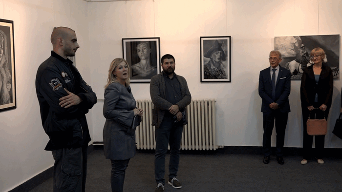 DOBOJ: PRVA SAMOSTALNA IZLOŽBA DENIJA BOŽIĆA