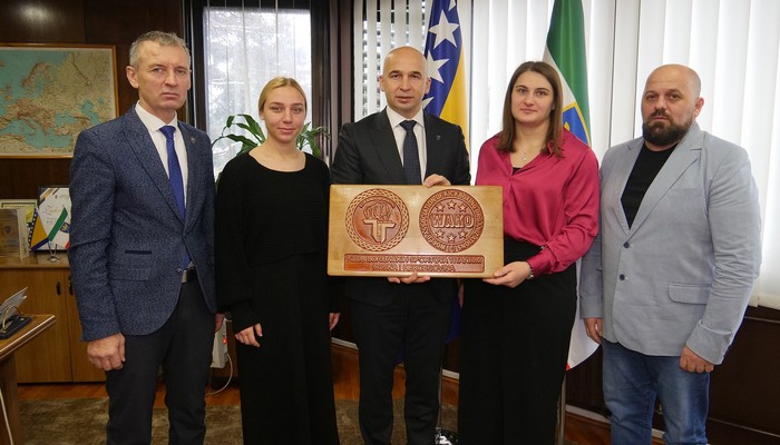 PRIJEM U SKUPŠTINI ZDK ZA USPJEŠNE KICKBOXERE KBS “TITANIUM” USORA