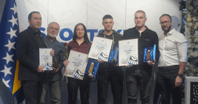 DOBOJ JUG: ODRŽAN IZBOR NAJUSPJEŠNIJIH SPORTISTA ZA 2025.GODINU