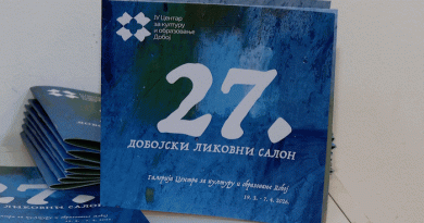 DOBOJ: OTVOREN 27. DOBOJSKI LIKOVNI SALON