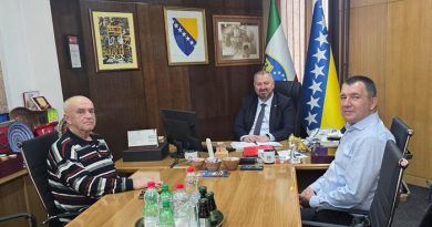 MINISTAR ŠIBONJIĆ PRIMIO PREDSTAVNIKE KOMPANIJE “POBJEDA” TEŠANJ