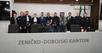 ZDK: DODIJELJENA PRIZNANJA POVODOM  SVJETSKOG DANA CIVILNE ZAŠTITE