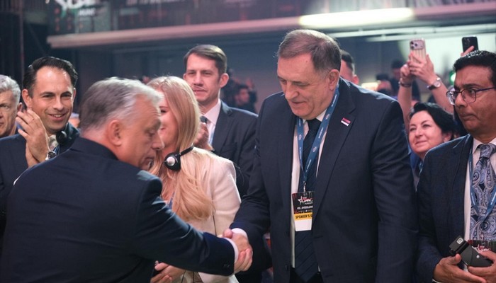 ORBAN POZDRAVIO I HVALIO DODIKA NA SKUPU U BUDIMPEŠTI